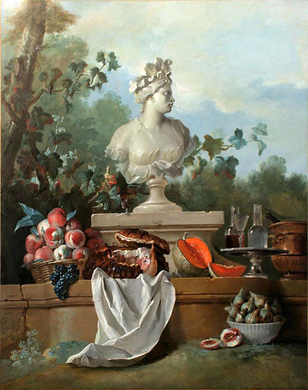 Still-life with Bust of America